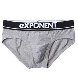 eXPONENT都會基本款三角褲(灰) B23O0307
