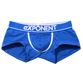 eXPONENT 都會基本款四角褲(藍) D13O0105A