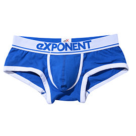eXPONENT都會設計款四角褲(藍) D34S0205