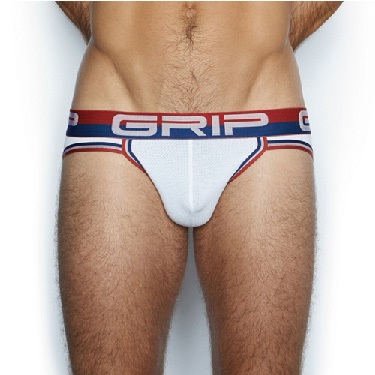 C-IN2 GRIP MESH SPORT BRIEF 三角褲(白) 3614P166