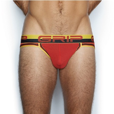 C-IN2 GRIP MESH SPORT BRIEF 三角褲(紅) 3614P649