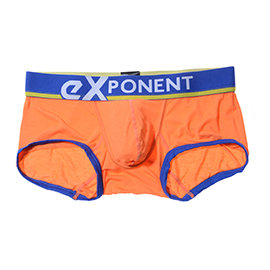 eXPONENT 休閒舒適四角褲(橘) D15X0212