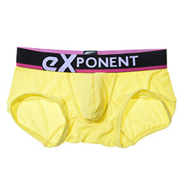 eXPONENT 休閒舒適四角褲(檸檬黃) D15X0226