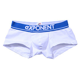 eXPONENT 都會基本款四角褲(白) D13O0101A