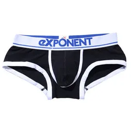 eXPONENT都會設計款四角褲(黑) D34S0202