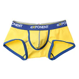 eXPONENT 基本款四角褲(黃) D15W0404