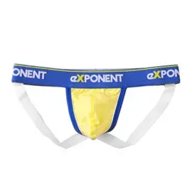 eXPONENT 3D撞色滾邊提臀褲(黃) J16W0604